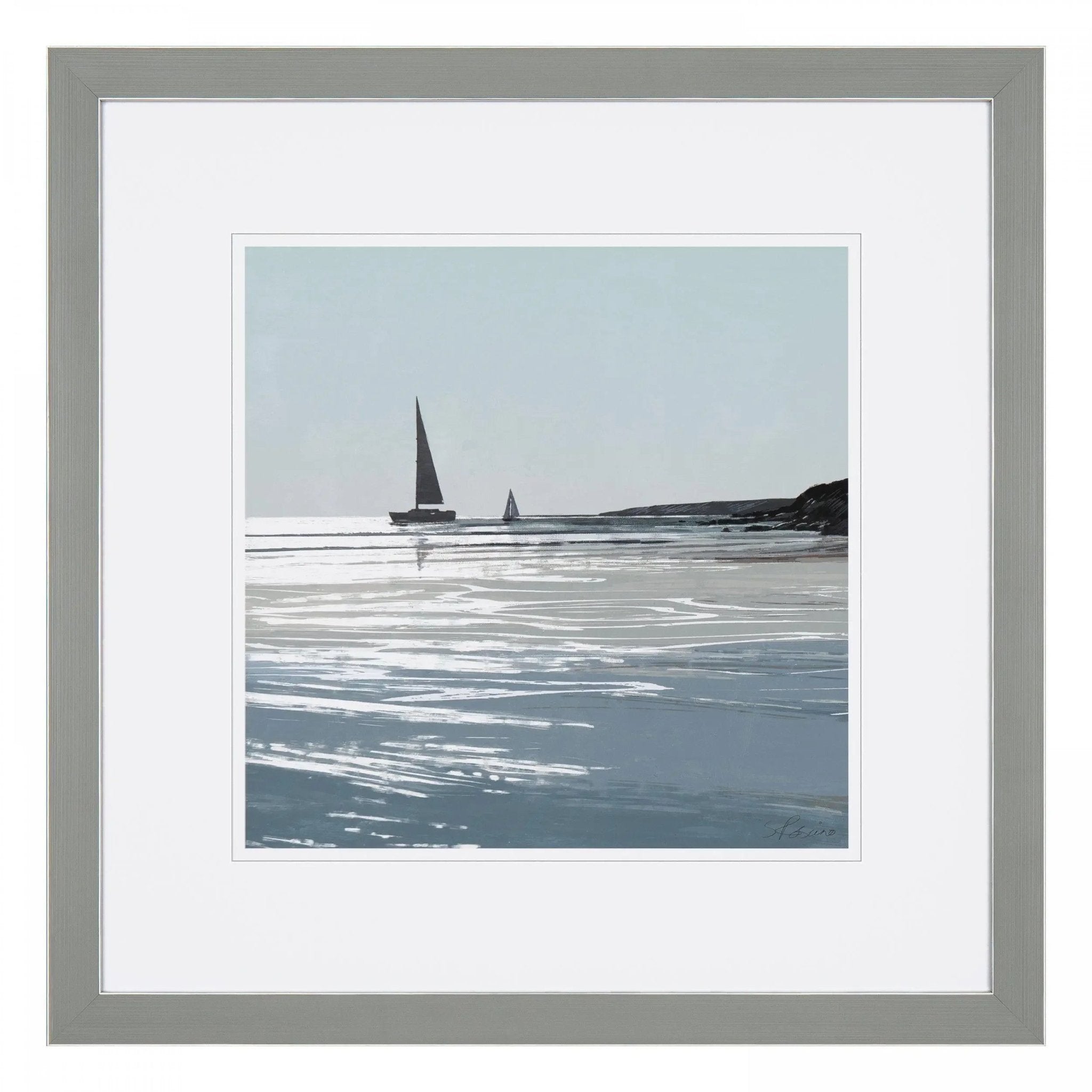 Art Marketing - Canvas Framed Print, Sparkling Sea - PRE ORDER FOUR WEEK DELIVERY - Posters, Prints, & Visual ArtworkPosters, Prints, & Visual Artwork - Lulu Loves Home