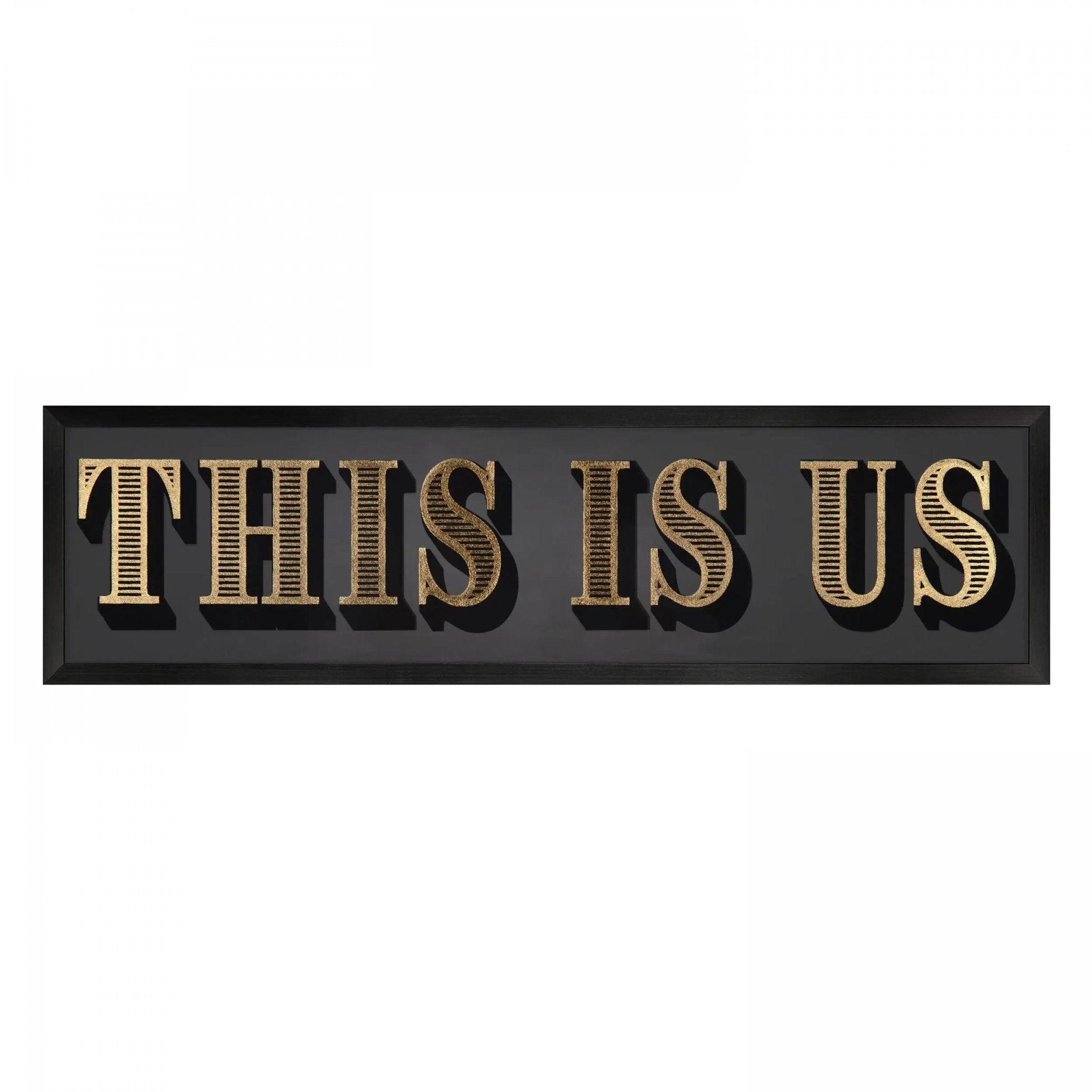 Art Marketing - Canvas Framed Print, This Is Us - PRE ORDER FOUR WEEK DELIVERY - Posters, Prints, & Visual ArtworkPosters, Prints, & Visual Artwork - Lulu Loves Home