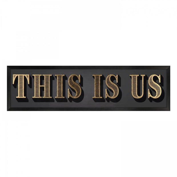 Art Marketing - Canvas Framed Print, This Is Us - PRE ORDER FOUR WEEK DELIVERY - Posters, Prints, & Visual ArtworkPosters, Prints, & Visual Artwork - Lulu Loves Home