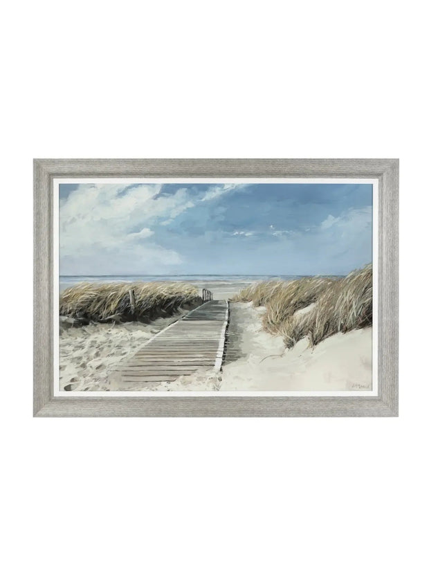 Art Marketing - Canvas Framed Print, View To Sea - PRE ORDER FOUR WEEK DELIVERY - Posters, Prints, & Visual ArtworkPosters, Prints, & Visual Artwork - Lulu Loves Home