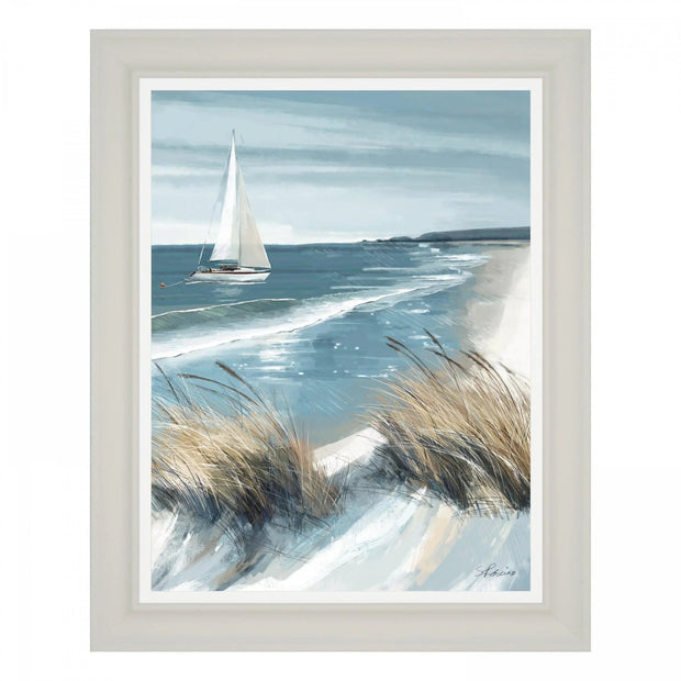 Art Marketing - Canvas Framed Print, White Sails - PRE ORDER FOUR WEEK DELIVERY - Posters, Prints, & Visual ArtworkPosters, Prints, & Visual Artwork - Lulu Loves Home