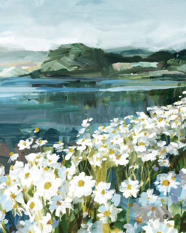 Art Marketing - Canvas Framed Print, Wild Daisy Bay - PRE ORDER FOUR WEEK DELIVERY - Posters, Prints, & Visual ArtworkPosters, Prints, & Visual Artwork - Lulu Loves Home