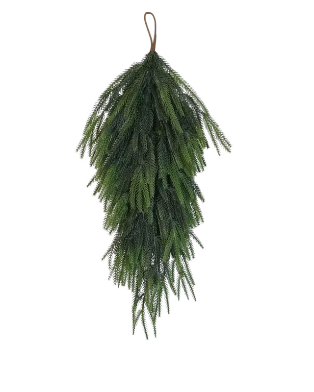 Artificial Luxury Green Spruce Norfolk Swag - Seasonal Decor - ChristmasSeasonal Decor - Christmas - Lulu Loves Home