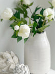 Artificial Luxury White Double Peony Flower Stems - Faux Plants & FlowersFaux Plants & Flowers - Lulu Loves Home