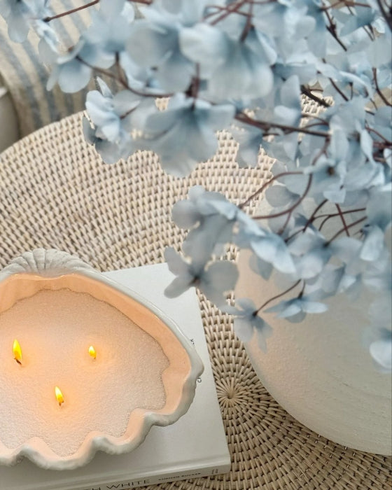 Artificial Ocean Blue Blossom Stem - Faux Plants & FlowersFaux Plants & Flowers - Lulu Loves Home