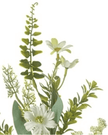 Artificial Soft White Flower Arrangement Stem - Faux Plants & FlowersFaux Plants & Flowers - Lulu Loves Home