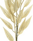 Artificial Tall Cream Leaf Stem - Seasonal Decor - AutumnSeasonal Decor - Autumn - Lulu Loves Home