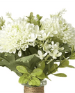 Artificial White Flower Arrangement In Glass Vase - Faux Plants & FlowersFaux Plants & Flowers - Lulu Loves Home