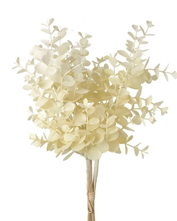 Artificial White Leaf Stem - Seasonal Decor - AutumnSeasonal Decor - Autumn - Lulu Loves Home