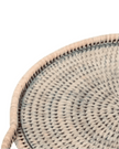 Artisan Weave - Rattan Round Glass Plate - Home DecorHome Decor - Lulu Loves Home