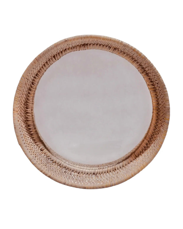 Artisan Weave - Rattan Round Mirror - Home DecorHome Decor - Lulu Loves Home