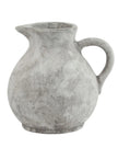 Athena Matt Neutral Stone Round Jug - VasesVases - Lulu Loves Home