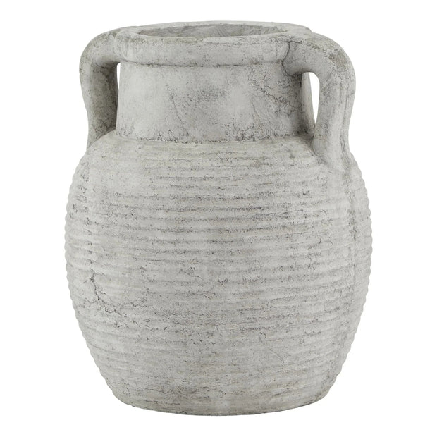 Athena Stone Amphora Pot - VasesVases - Lulu Loves Home