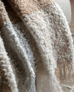 Autumn Natural Check Boucle Blanket Throw - Soft FurnishingsSoft Furnishings - Lulu Loves Home