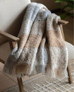 Autumn Natural Check Boucle Blanket Throw - Soft FurnishingsSoft Furnishings - Lulu Loves Home