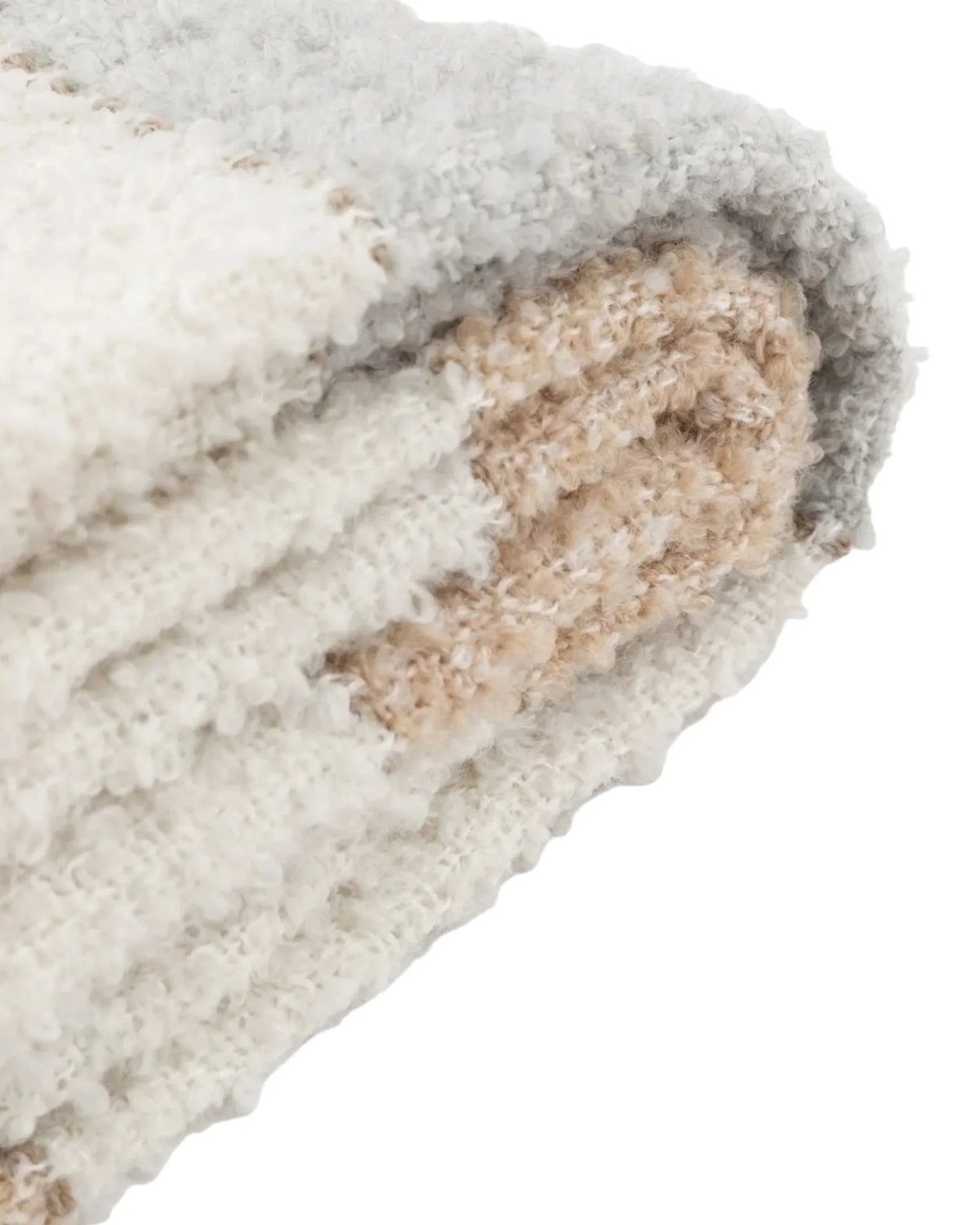 Autumn Natural Check Boucle Blanket Throw - Soft FurnishingsSoft Furnishings - Lulu Loves Home