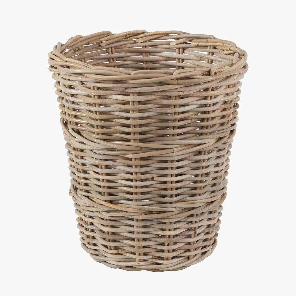 Burley Rattan Round Waste Paper Bin
