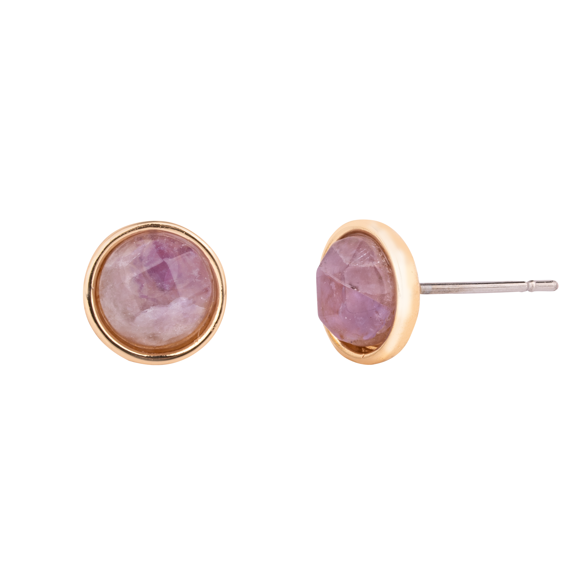 Venus Semi-Precious Stone Stud Earrings