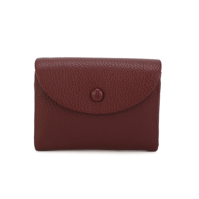 RFID Soft Grain Compact Wallet