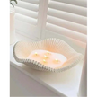 Large scalloped wavy decorative bowl by Gallery Direct, perfect for home decor, featuring a stylish, artistic design.