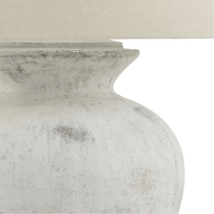 Bath Stone Natural Lamp - Extra Large - LightingLighting - Lulu Loves Home