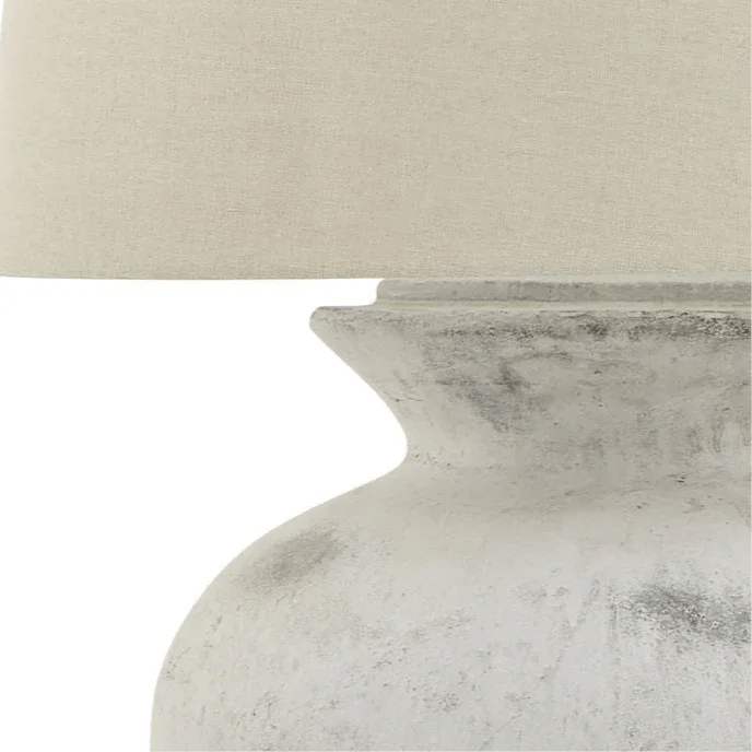Bath Stone Natural Lamp - Extra Large - LightingLighting - Lulu Loves Home