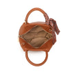 Chocolate brown tote grab bag from Jamie Bags featuring durable accessories with spacious interior and stylish design.