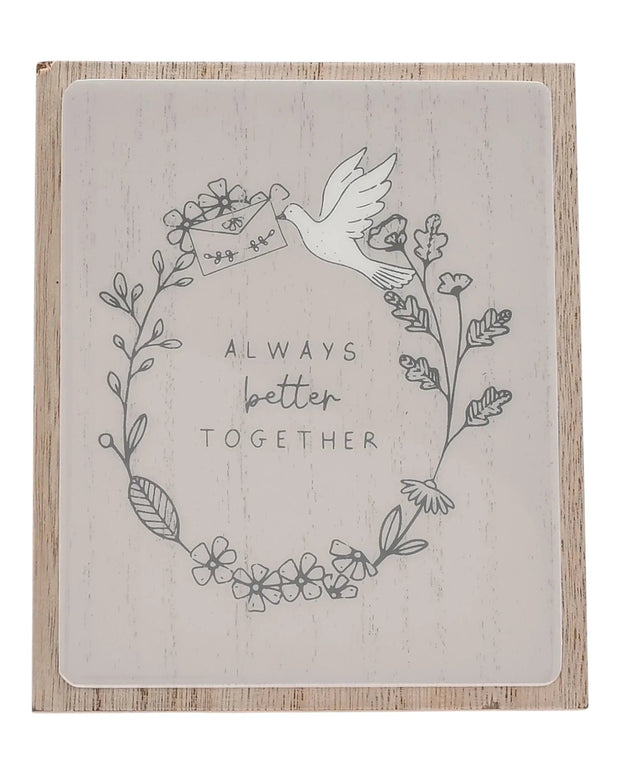 Beige Moments Ceramic Tile - Always Better Together - Home DecorHome Decor - Lulu Loves Home