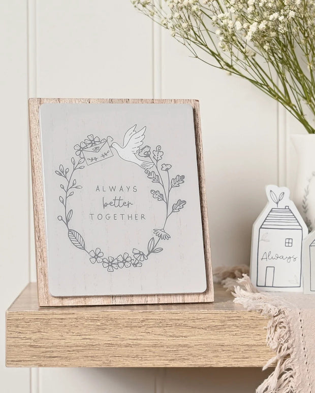 Beige Moments Ceramic Tile - Always Better Together - Home DecorHome Decor - Lulu Loves Home