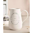 Beige Moments Jug by Widdop & Co, a ceramic kitchen and dining jug with 