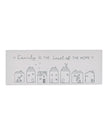 Beige Moments Mini Mantle Plaque, Family Is The Heart of Home - Home DecorHome Decor - Lulu Loves Home