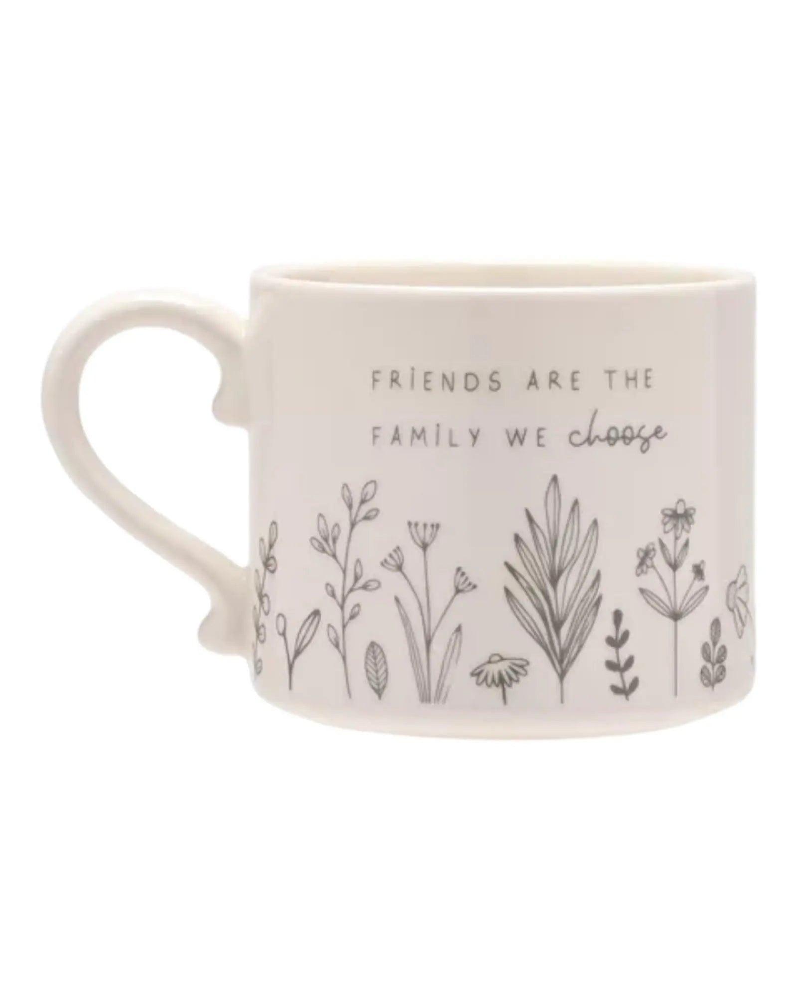 Beige Moments Mug - Friends Are Family - Kitchen & DiningKitchen & Dining - Lulu Loves Home