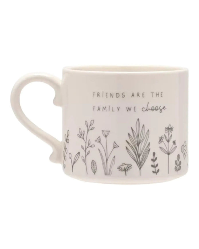 Beige Moments Mug - Friends Are Family - Kitchen & DiningKitchen & Dining - Lulu Loves Home