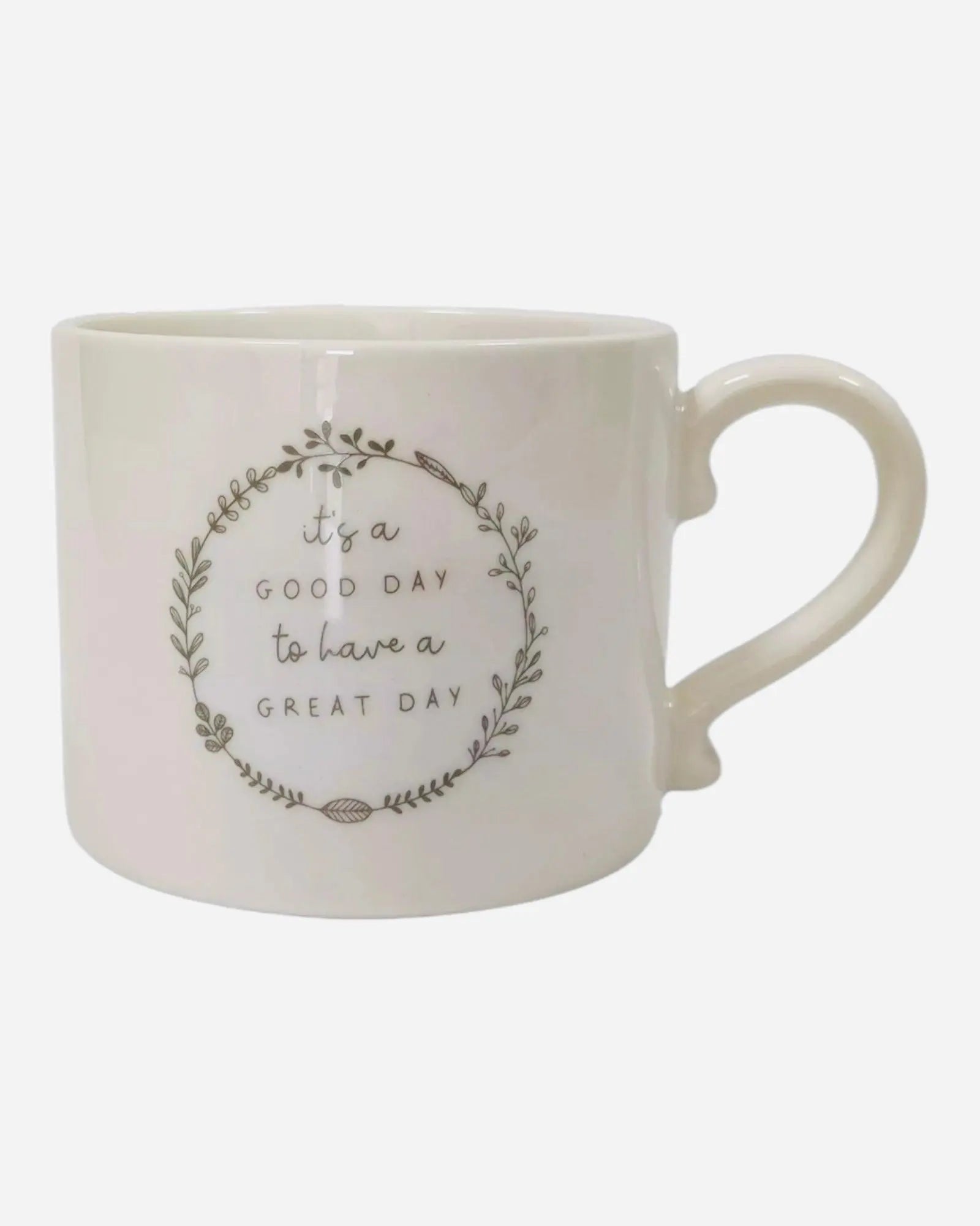 Beige Moments Mug - It’s A Good Day To Have A Great Day - Kitchen & DiningKitchen & Dining - Lulu Loves Home