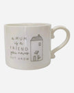 Beige Moments Mug - Mum Is A Friend - Kitchen & DiningKitchen & Dining - Lulu Loves Home