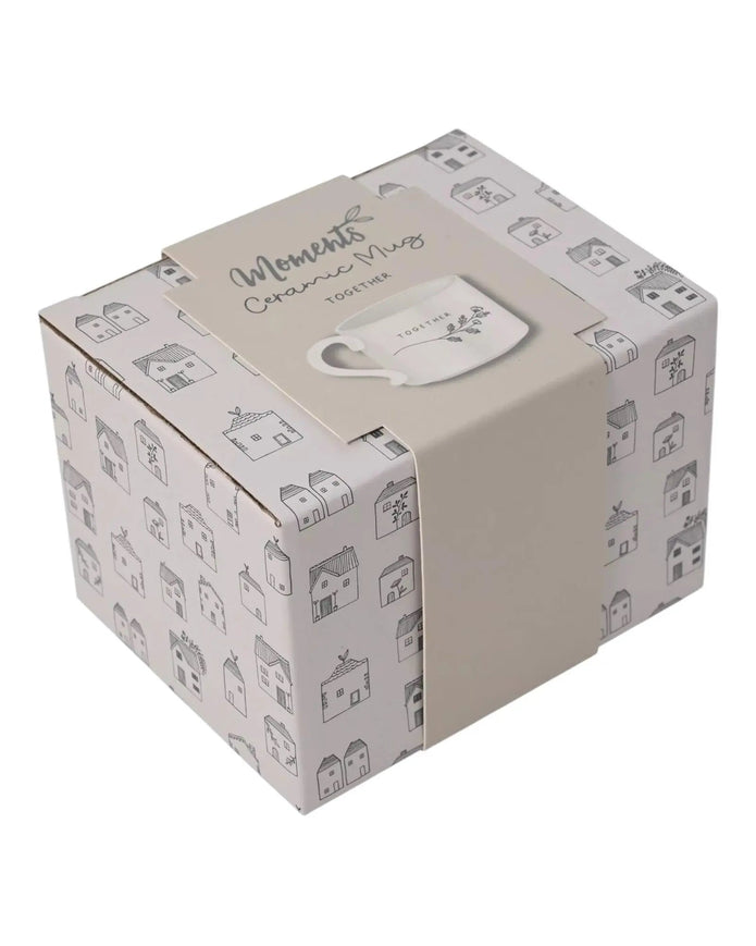 Beige Moments Mug - Mum Is A Friend - Kitchen & DiningKitchen & Dining - Lulu Loves Home