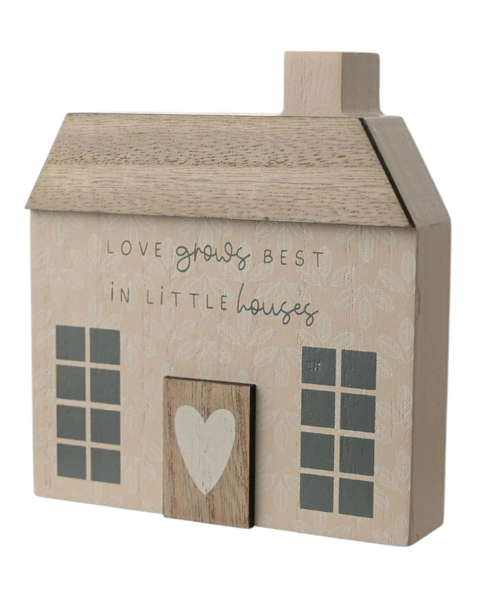 Beige Moments Wooden House - Love Grows Best In Little Houses - Kitchen & DiningKitchen & Dining - Lulu Loves Home