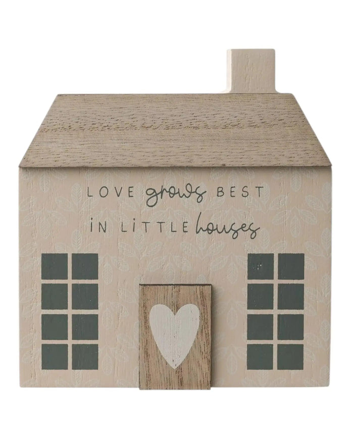 Beige Moments Wooden House - Love Grows Best In Little Houses - Kitchen & DiningKitchen & Dining - Lulu Loves Home