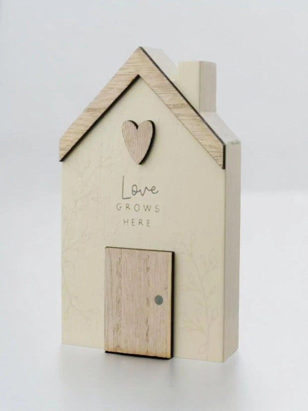 Beige Moments Wooden House - Love Grows Here - Kitchen & DiningKitchen & Dining - Lulu Loves Home