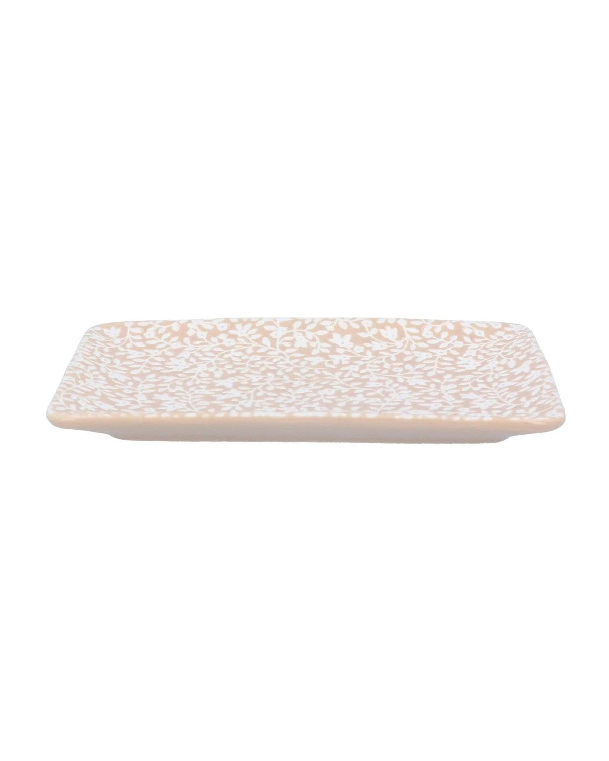 Beige Porcelain Rectangular Trinket Dish - Home DecorHome Decor - Lulu Loves Home