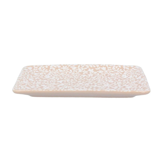 Beige Porcelain Rectangular Trinket Dish - Home DecorHome Decor - Lulu Loves Home