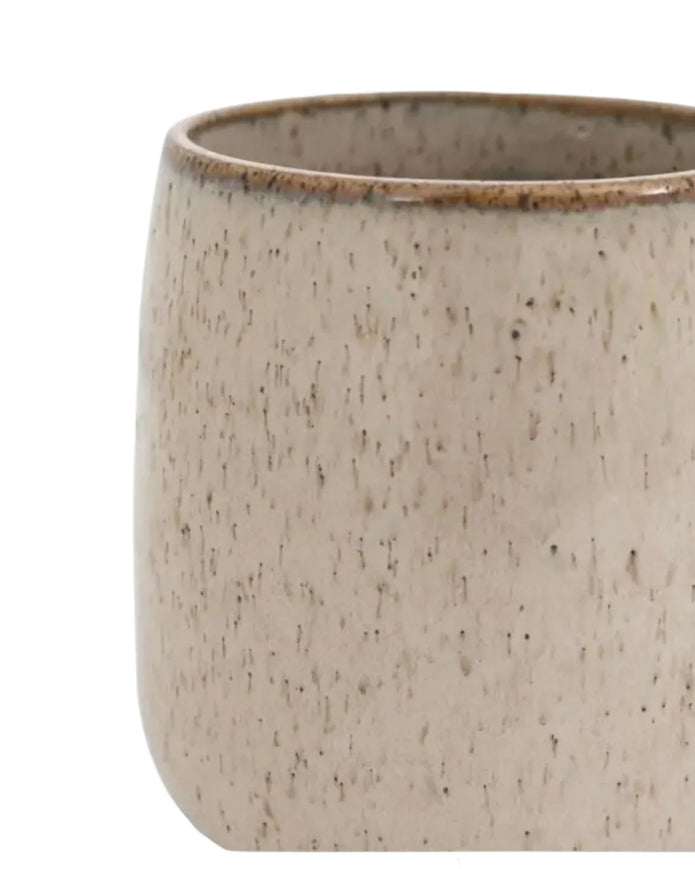 Beige Speckle Reactive Glaze Organic Mug - Kitchen & DiningKitchen & Dining - Lulu Loves Home