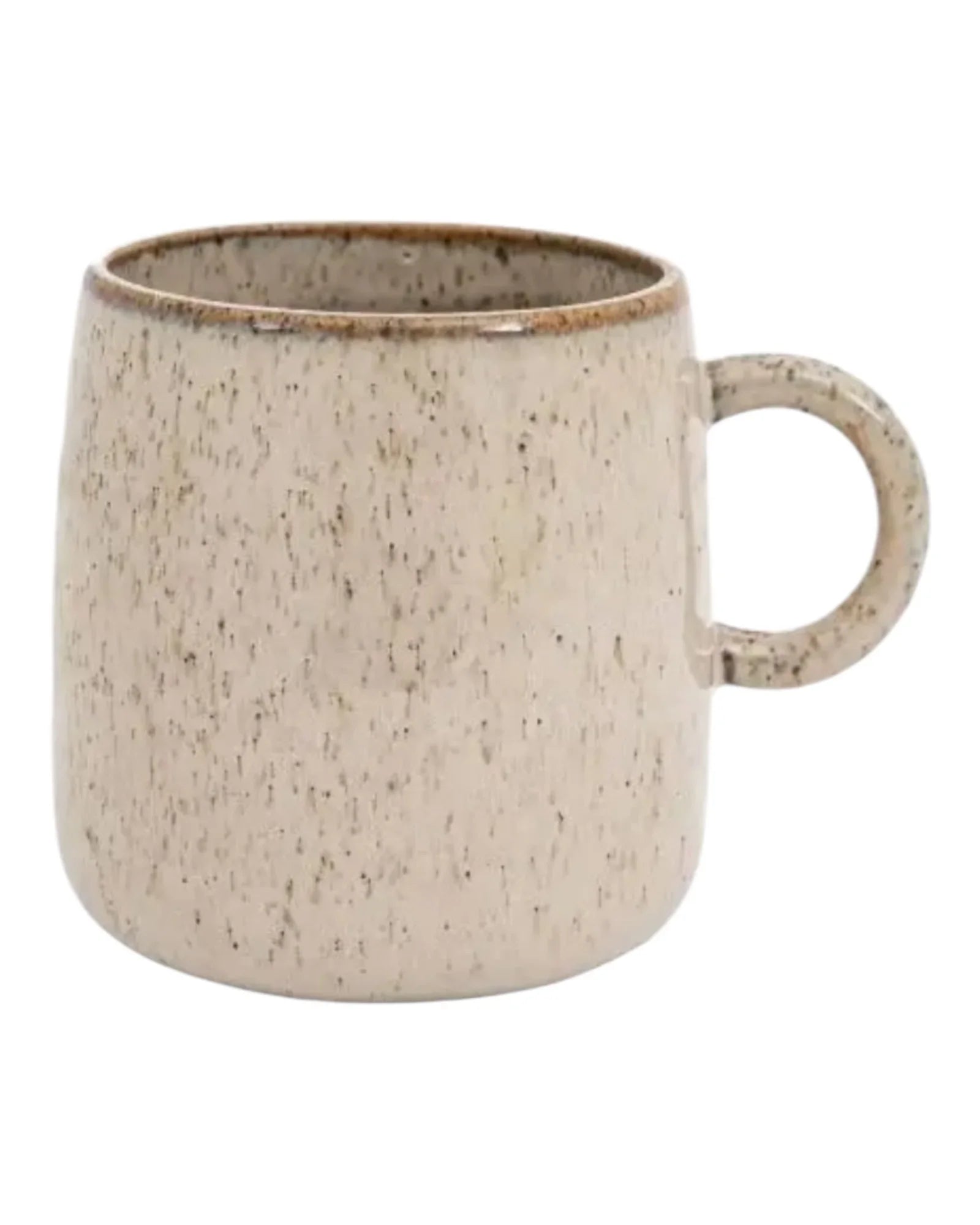 Beige Speckle Reactive Glaze Organic Mug - Kitchen & DiningKitchen & Dining - Lulu Loves Home
