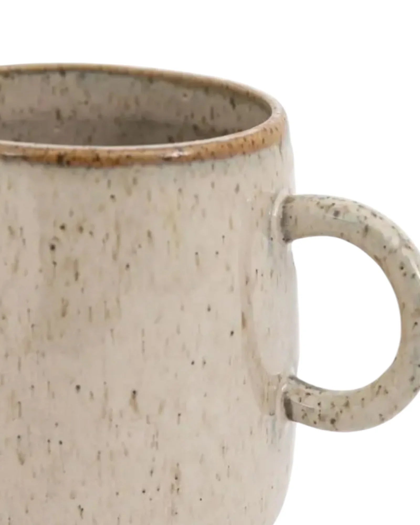 Beige Speckle Reactive Glaze Organic Mug - Kitchen & DiningKitchen & Dining - Lulu Loves Home