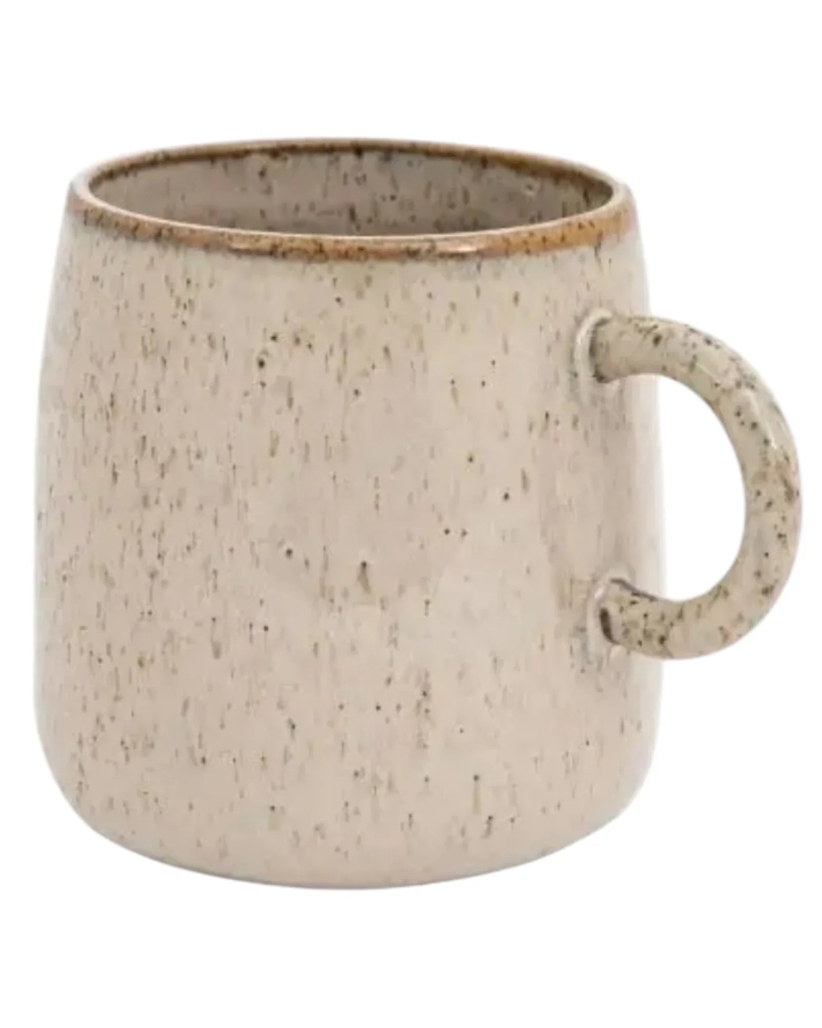 Beige Speckle Reactive Glaze Organic Mug - Kitchen & DiningKitchen & Dining - Lulu Loves Home