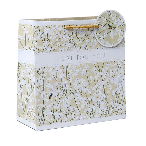 Medium Gift Bag - Gypsophila Natural