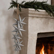 Hanging Silver Star Bunch, close-up product detail