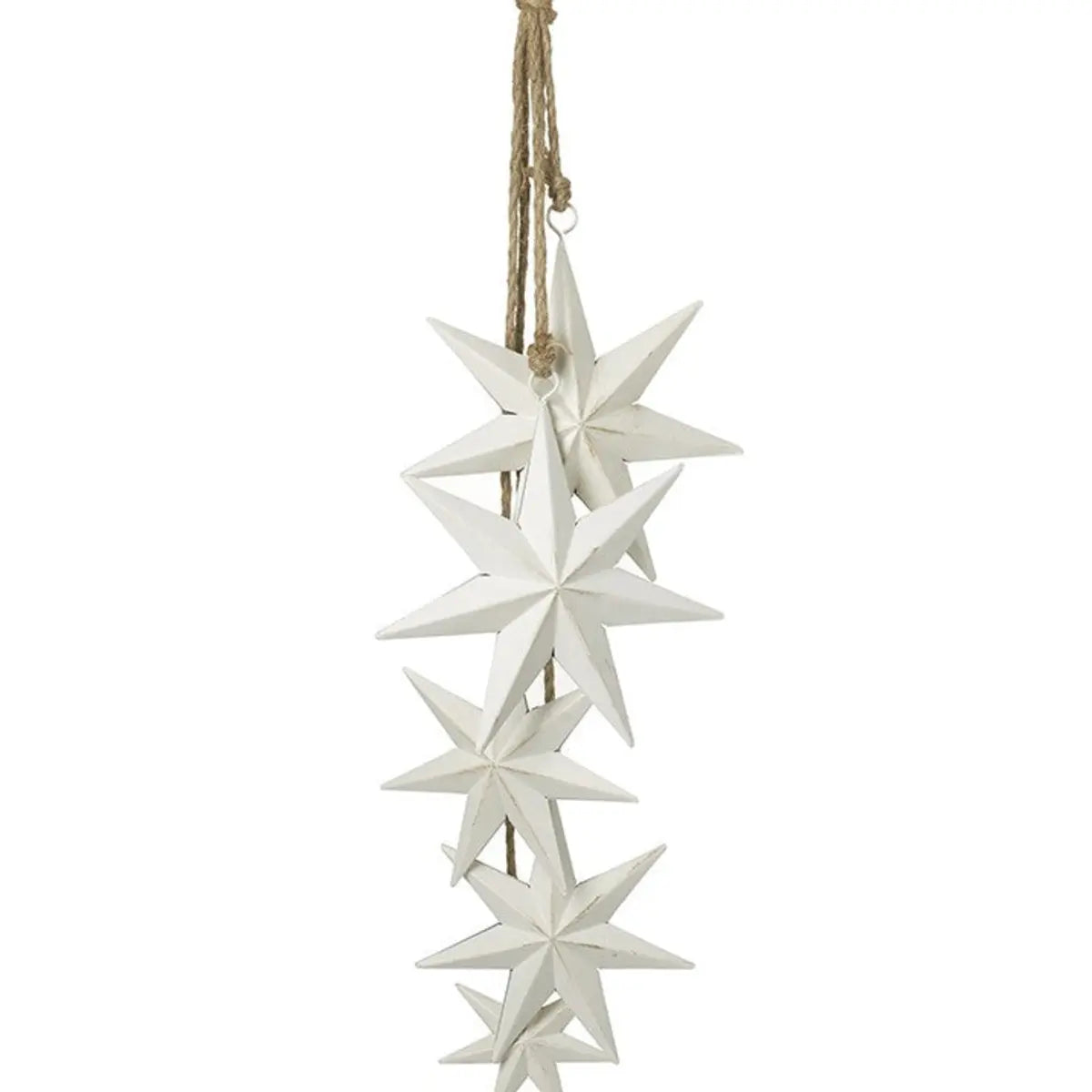 Hanging Silver Star Bunch, alternate product detail