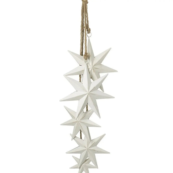 Hanging Silver Star Bunch, alternate product detail