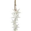 Hanging Silver Star Bunch, alternate product detail